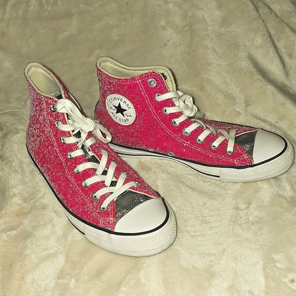 Womens Converse Sneakers Size 9.5 - Picture 1 of 7